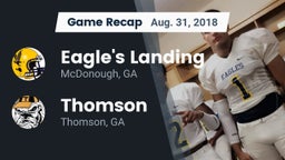 Recap: Eagle's Landing  vs. Thomson  2018