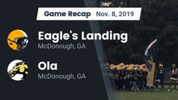 Recap: Eagle's Landing  vs. Ola  2019