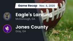 Recap: Eagle's Landing  vs. Jones County  2020