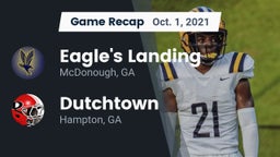 Recap: Eagle's Landing  vs. Dutchtown  2021