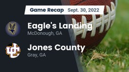 Recap: Eagle's Landing  vs. Jones County  2022