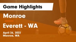 Monroe  vs Everett  - WA Game Highlights - April 26, 2022