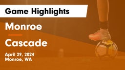 Monroe  vs Cascade Game Highlights - April 29, 2024