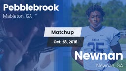 Matchup: Pebblebrook High vs. Newnan  2016