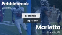 Matchup: Pebblebrook High vs. Marietta  2017