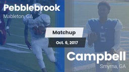 Matchup: Pebblebrook High vs. Campbell  2017