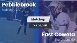Matchup: Pebblebrook High vs. East Coweta  2017