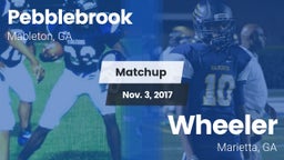 Matchup: Pebblebrook High vs. Wheeler  2017