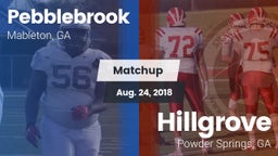 Matchup: Pebblebrook High vs. Hillgrove  2018