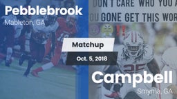 Matchup: Pebblebrook High vs. Campbell  2018