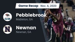 Recap: Pebblebrook  vs. Newnan  2020