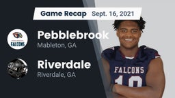 Recap: Pebblebrook  vs. Riverdale  2021