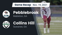 Recap: Pebblebrook  vs. Collins Hill  2021