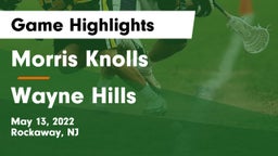 Morris Knolls  vs Wayne Hills  Game Highlights - May 13, 2022