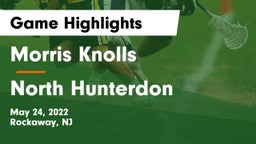 Morris Knolls  vs North Hunterdon  Game Highlights - May 24, 2022