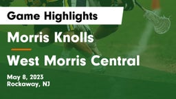 Morris Knolls  vs West Morris Central  Game Highlights - May 8, 2023