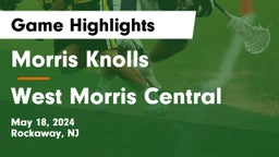 Morris Knolls  vs West Morris Central  Game Highlights - May 18, 2024