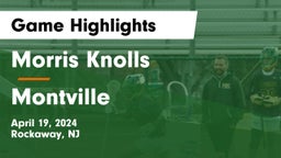 Morris Knolls  vs Montville  Game Highlights - April 19, 2024