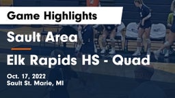 Sault Area  vs Elk Rapids HS - Quad Game Highlights - Oct. 17, 2022