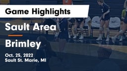 Sault Area  vs Brimley  Game Highlights - Oct. 25, 2022