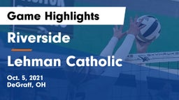 Riverside  vs Lehman Catholic Game Highlights - Oct. 5, 2021