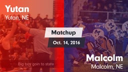 Matchup: Yutan  vs. Malcolm  2016