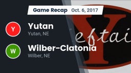Recap: Yutan  vs. Wilber-Clatonia  2017