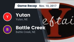 Recap: Yutan  vs. Battle Creek  2017