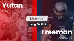 Matchup: Yutan  vs. Freeman  2018