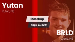Matchup: Yutan  vs. BRLD 2019