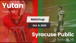 Matchup: Yutan  vs. Syracuse Public  2020