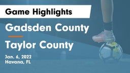 Gadsden County  vs Taylor County  Game Highlights - Jan. 6, 2022