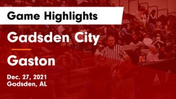 Gadsden City  vs Gaston  Game Highlights - Dec. 27, 2021