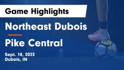 Northeast Dubois  vs Pike Central  Game Highlights - Sept. 18, 2023