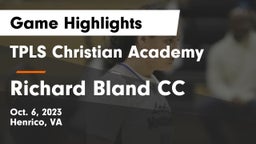 TPLS Christian Academy vs Richard Bland CC Game Highlights - Oct. 6, 2023