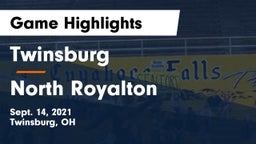 Twinsburg  vs North Royalton  Game Highlights - Sept. 14, 2021