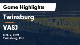 Twinsburg  vs VASJ Game Highlights - Oct. 2, 2021