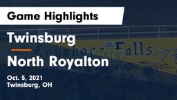 Twinsburg  vs North Royalton Game Highlights - Oct. 5, 2021