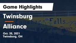 Twinsburg  vs Alliance Game Highlights - Oct. 20, 2021