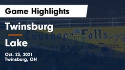 Twinsburg  vs Lake Game Highlights - Oct. 23, 2021
