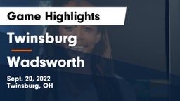 Twinsburg  vs Wadsworth Game Highlights - Sept. 20, 2022