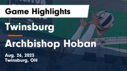 Twinsburg  vs Archbishop Hoban  Game Highlights - Aug. 26, 2023