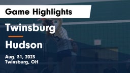 Twinsburg  vs Hudson  Game Highlights - Aug. 31, 2023