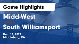 Midd-West  vs South Williamsport  Game Highlights - Dec. 17, 2022