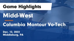 Midd-West  vs Columbia Montour Vo-Tech  Game Highlights - Dec. 12, 2022