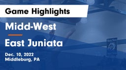 Midd-West  vs East Juniata  Game Highlights - Dec. 10, 2022