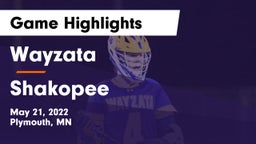Wayzata  vs Shakopee  Game Highlights - May 21, 2022