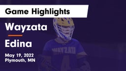Wayzata  vs Edina  Game Highlights - May 19, 2022