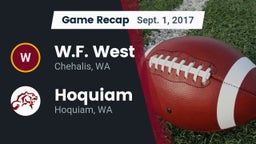 Recap: W.F. West  vs. Hoquiam  2017