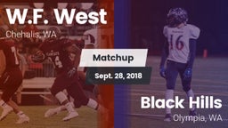 Matchup: W.F. West vs. Black Hills  2018